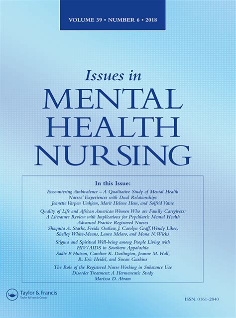 A Literature Review On The Experience Of Long Term Mental Illness