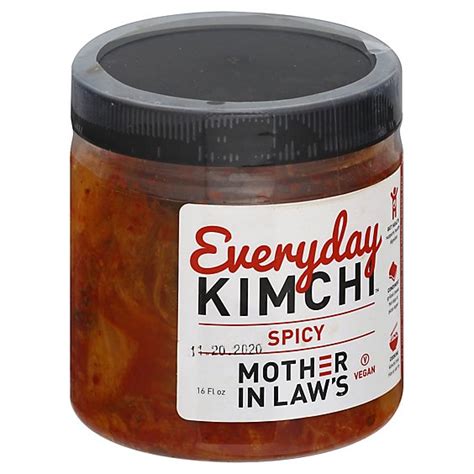 Mother In Laws Kimchi Everyday Spicy 16 Oz Haggen