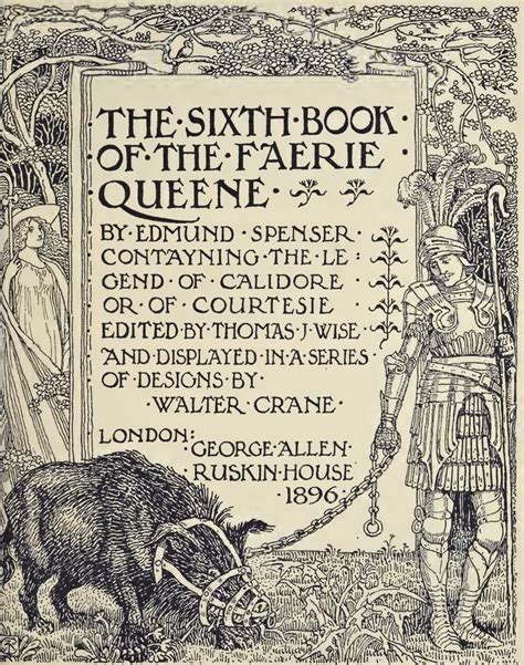 The Faerie Queene 22 Sir Calidore Courtesy And The Blatant Beast