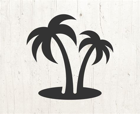Palm Tree Svg Palm Tree Clipart Palm Cut Files For Cricut Etsy Australia