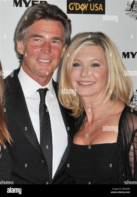 Olivia Newton John And John Easterling Banque De Photographies Et D