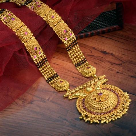 Waman Hari Pethe Sons Gold Mangalsutra Designs Gold Mangalsutra