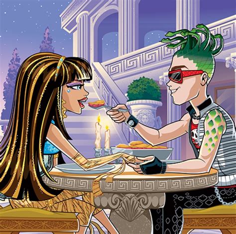 Cleo And Deuce Monster High Wiki Monster High School Arte Monster High Monster High Birthday