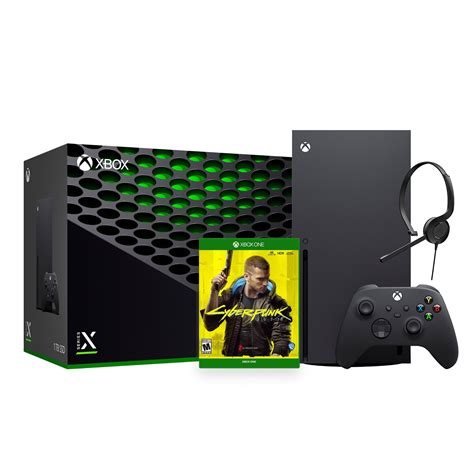 Xbox Series X Console Bundle Flagship Xbox 1tb Ssd Black Gaming