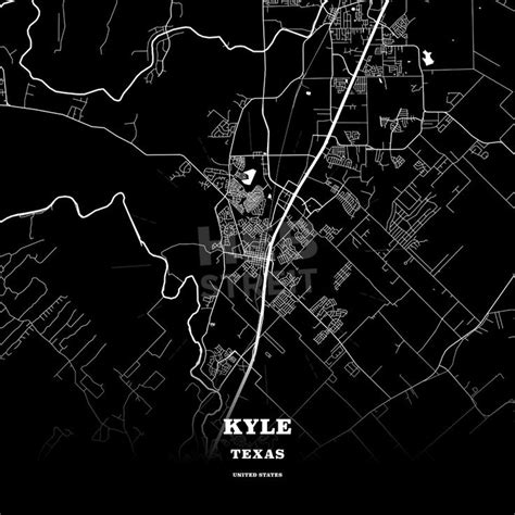 Kyle Texas Usa Map Map Poster Poster Template Usa Map