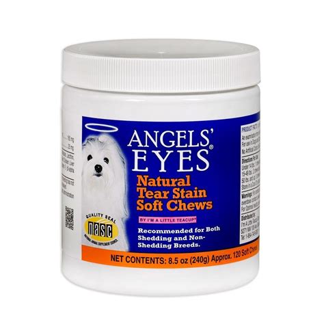 Angels Eyes Natural Tear Stain Prevention Soft Chews For Dogs