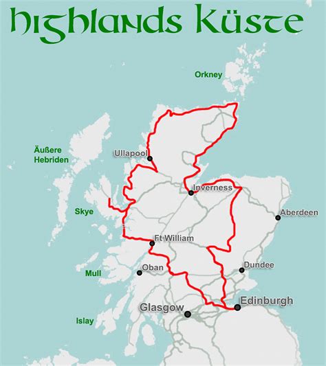 Carolin war bereits da und hat mir eine meine heutige postcard of the week hat einen kleinen umweg von den highlands in schottland. Autorundreise in Schottland - Planung und Tourenvorschläge