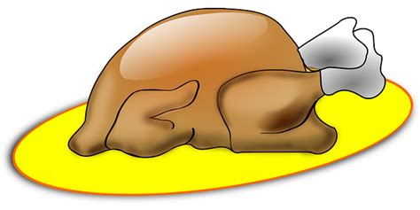 Kalkun Daging Panggang Ayam · Gambar Vektor Gratis Di Pixabay