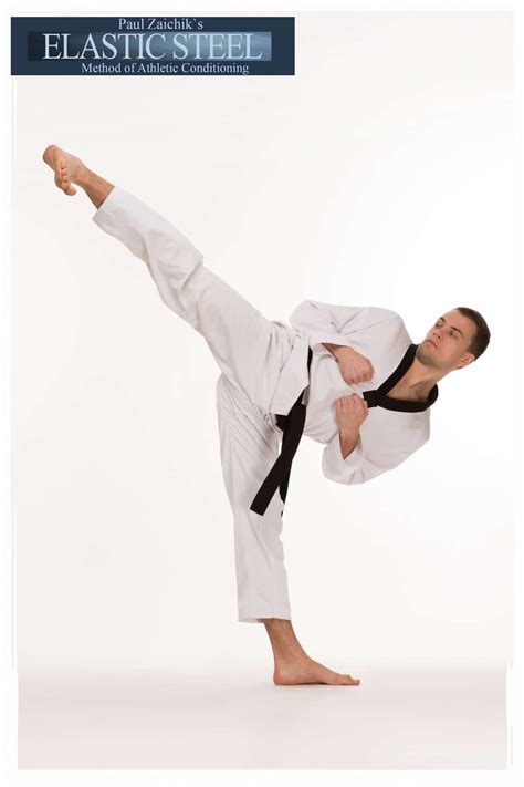 Taekwondo Flying Side Kick