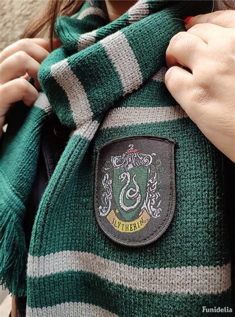 Bufanda De Slytherin Réplica Oficial Collectors Harry Potter Para