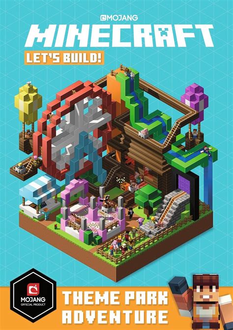 Minecraft Lets Build Theme Park Adventure By Mojang Ab Paperback
