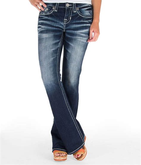 Big Star Maddie Flare Stretch Jean Womens Jeans In 6 Year Seaboard
