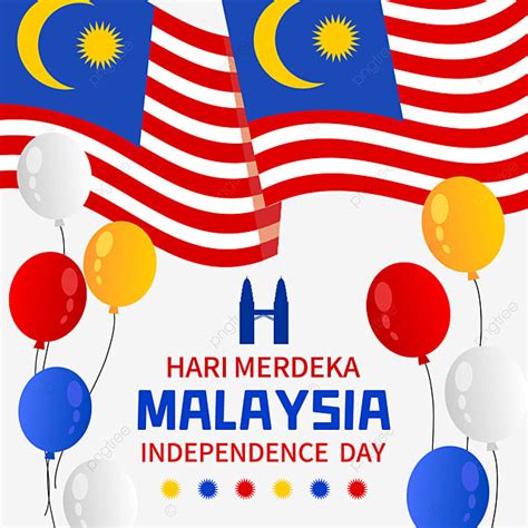 Malaysia Independance Day Vector Design Images Beautiful Colorful