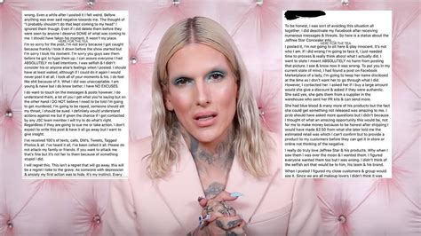 The Girl Who Leaked Jeffree Star S Concealer Apologized Youtube