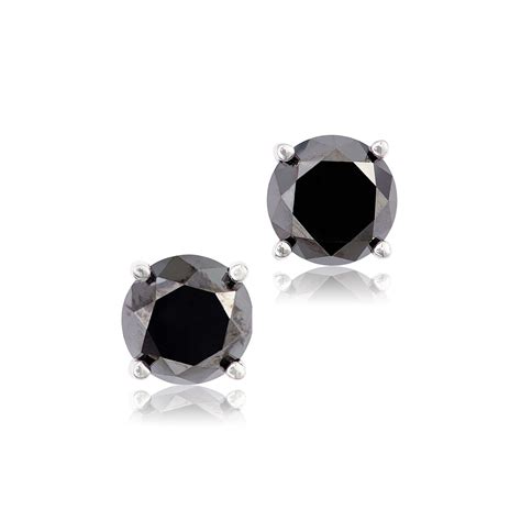 Black Diamond Earrings 14k 1 Ctw Ben Bridge Jeweler