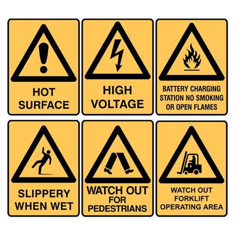 Corflute Signs Warning Signs Construction Site Signs Grace Sign