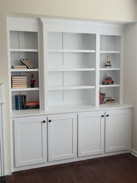 Built In Bookcase With Lights Ana White