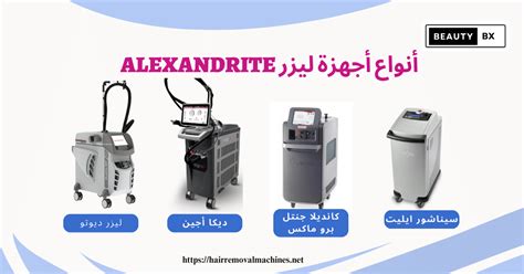 أنواع أجهزة ليزر alexandrite والأسعار جهاز اليكس beauty bx