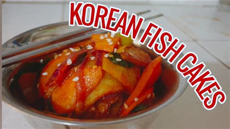 Yummy Korean Fish Cakes I Tried Maangchi S Spicy Stir Fry Korean Fish