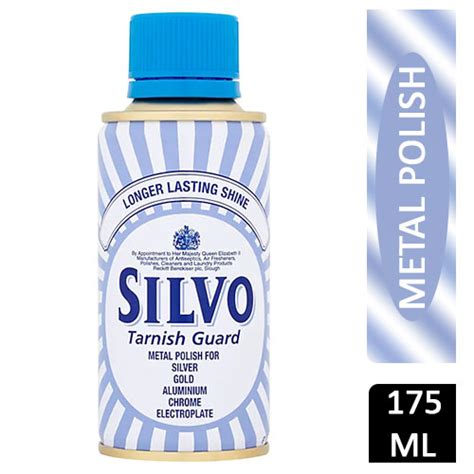 Silvo Tarnish Guard Metal Polish Liquid 175ml Ops