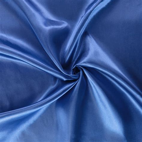40 Yard Satin Fabric Roll Royal Blue At Cv Linens