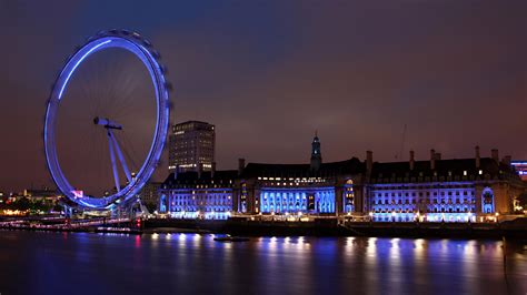 45 London Eye Aussicht Bei Nacht Kostenloser Miladinsight