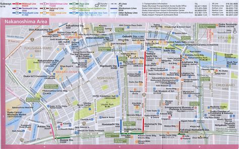 Official metro map osaka municipal subway. Download Osaka maps - youinjapan.net