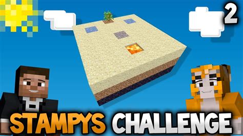 Minecraft Xbox Stampys Sky Island Challenge Episode 2 Youtube