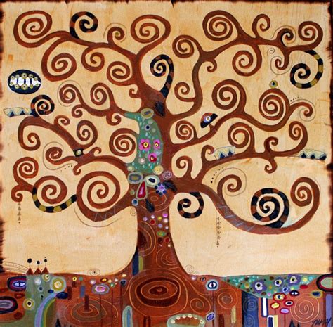 Arts And Crafts Klimt The Tree Of Life
