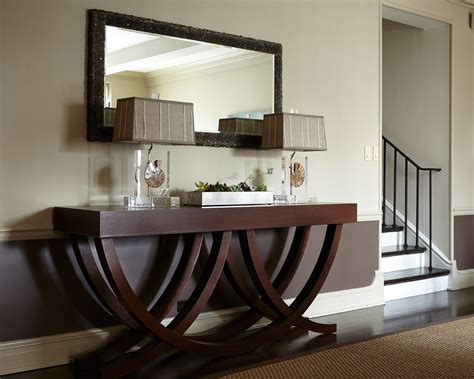 Between Wood And Glass Long Console Tables Homesfeed