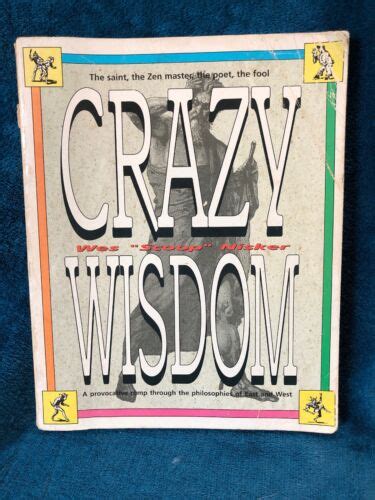 Crazy Wisdom By Nisker Scoop Paperback Book Philosophy 9780898153507