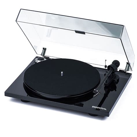 Pro Ject Essential Iii Phono Turntable Inc Lid And Cartridge From
