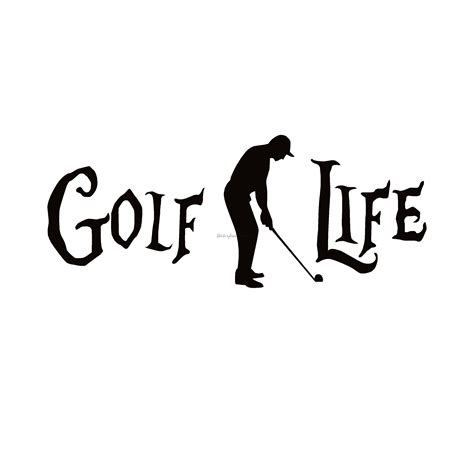Golf Life Decal Golf Life Sticker Golfing Decal Golfer Sticker