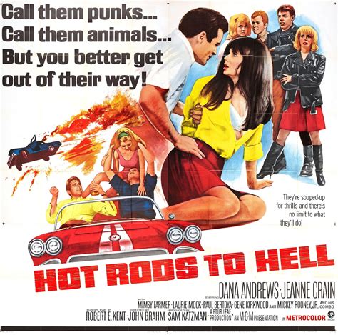 The Film Ferret Hot Rods To Hell 1967 A Mini Review Of One Campy Movie