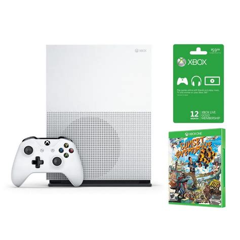 Xbox One S 2tb Launch Edition Sunset Overdrive With 12 Month Live