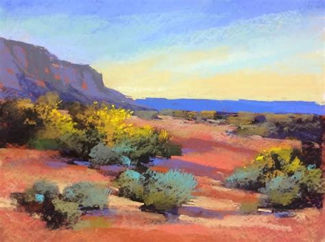 Daily Paintworks Original Fine Art © Karen Margulis Desert Painting