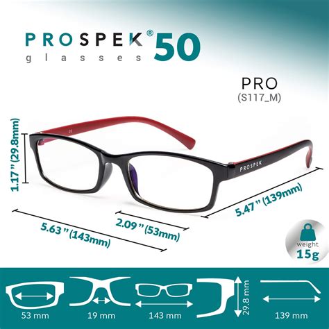 Prospek Premium Computer Glasses Professional Blue Light Blocking No Magnification