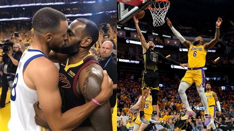 Fact Check Did Lebron James Kiss Steph Curry As Claimed By Viral