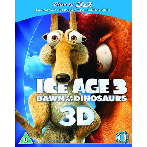 Ice Age 3 3d Blu Ray 2d Blu Ray Dvd And Digital Copy Blu Ray
