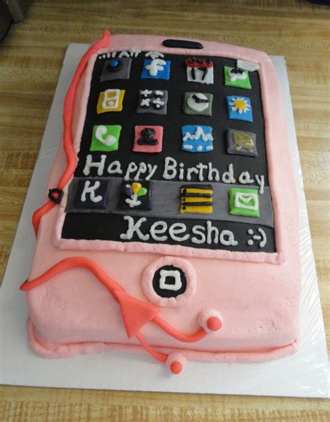 Mobile Laptop Cake Design Blissfully Sweet Laptop And Ipod Birthday