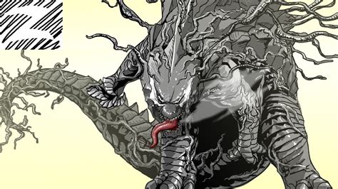 Drawing Godzilla Venom Concept Art Youtube