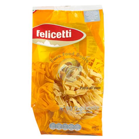 Felicetti Wide Soup Noodles Tagliatelle 500G - Euro Food Deals