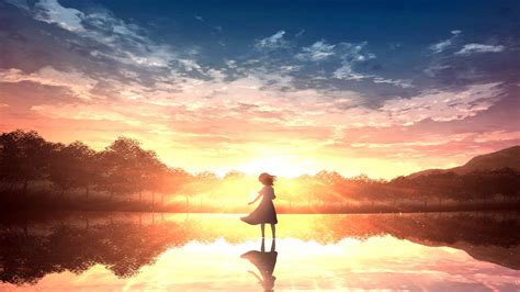 Lonely Anime Girl K Wallpapers Hd Wallpapers Id