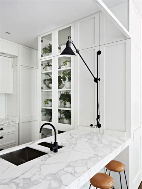 This style has split connections to the hot and cold intake with a bridge that joins the. Kitchen & Bath Trend :: Black Hardware & Fixtures - coco ...