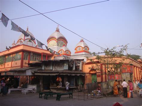 Kalighat Kali Temple Complex Kolkata Place With Historical