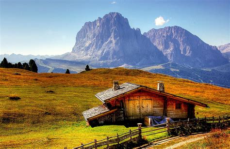 Vacances Dans Les Montagnes Italiennes Il Ristorante