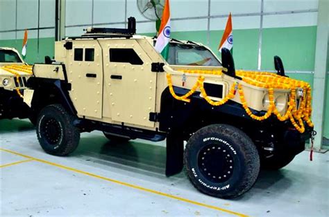 Mahindra Armado Armoured Car Light Specialist Vehicle Specifications