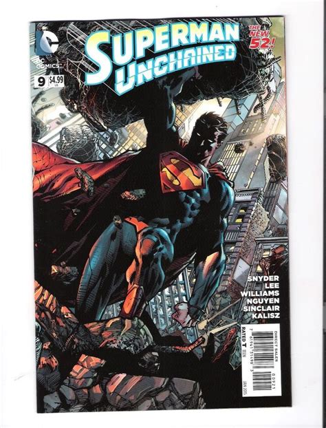 Superman Unchained 9 Lmtd 125 David Finch Variant Nm Comics
