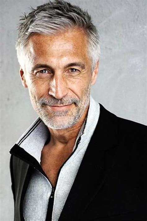Maybe you would like to learn more about one of these? Older Mens Hairstyle | Grey hair men, Older mens ...