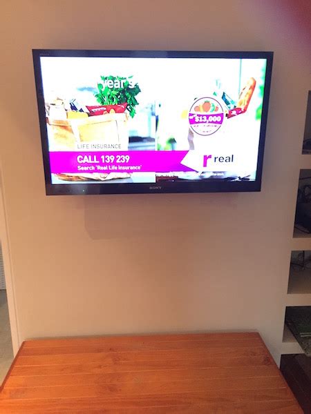 Sony Tv Wall Mounted And Installed North Shore Sydney